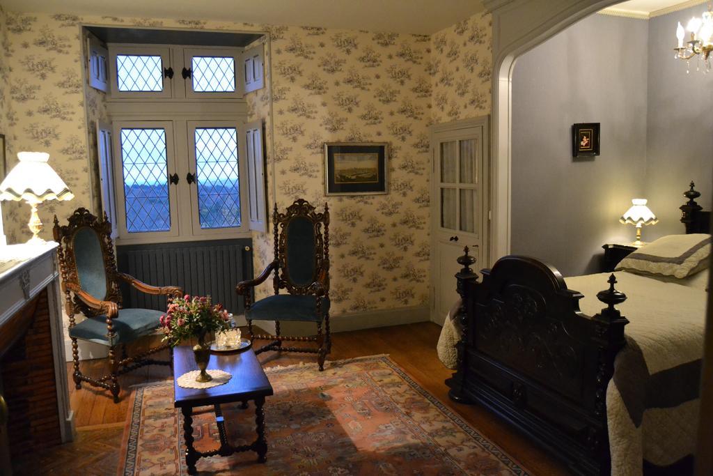 Chateau De Peufeilhoux Vallon-en-Sully Buitenkant foto